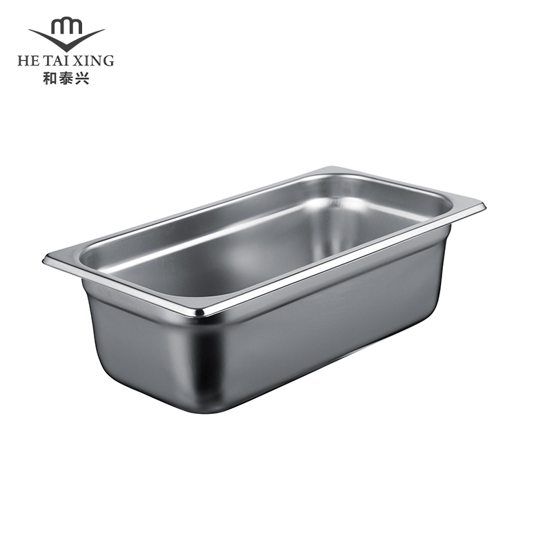 Nihon Catering Gastronorm Sartenes 1/3 Tamaño 100 mm de profundidad Sartén para cocer al vapor para set de catering