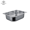 EU Gastronorm Pan 1/2 Tamaño 100 mm de profundidad Contenedores apilables para equipos de cocina comercial