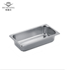 USA Catering Gastronorm Sartenes 1/3 Tamaño 65 mm Profundidad 1/3 Sartén para herramientas de cocina americanas