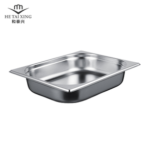 EU Gastronorm Pan 1/2 Tamaño 65 mm de profundidad Recipiente de calidad alimentaria para My Kitch